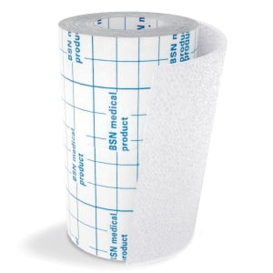 FASCIA AUTOADESIVA IPOALLERGENICA FIXOMULL STRETCH PER FISSAGGIO CATETERI M 10 X 10 CM