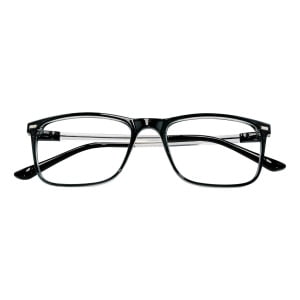 OCCHIALE DA LETTURA PREMONTATO TWINS GOLD DIONISO NERO +3,50