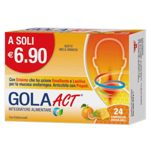 GOLA ACT MIELE ARANCIA 24CPR F