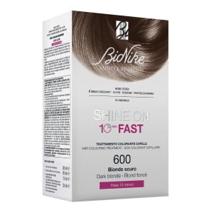 BIONIKE SHINE ON FAST TRATTAMENTO COLORANTE CAPELLI BIONDO SCURO 600 FLACONE 60 ML + TUBO 60 ML