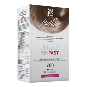 BIONIKE SHINE ON FAST TRATTAMENTO COLORANTE CAPELLI BIONDO 700 FLACONE 60 ML + TUBO 60 ML