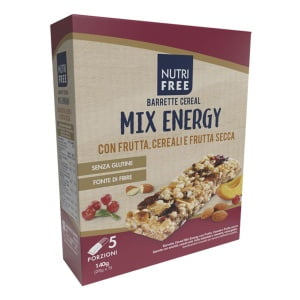 NUTRIFREE BARRETTE CEREAL MIX ENERGY 28 G X 5