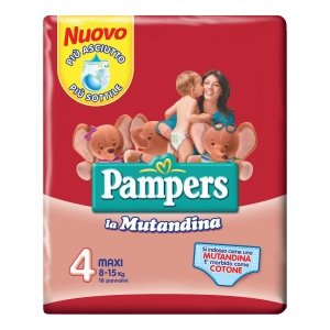 PAMPERS PROGRETGTGI MUTANDINO CP TG4 MAXI 19 PEZZI