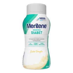 MERITENE RESOURCE DIABET VANIGLIA ALIMENTO IPERPROTEICO 28 VITAMINE E MINERALI 200 ML