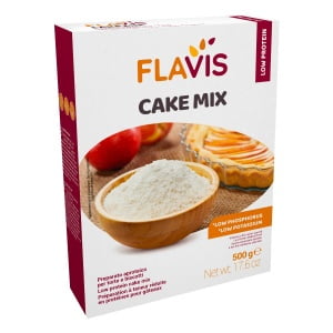 FLAVIS CAKE MIX PREPARATO PER TORTE E BISCOTTI APROTEICI 500G