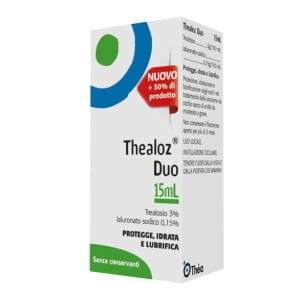 THEALOZ DUO SOLUZIONE OFTALMICA FLACONE 15 ML