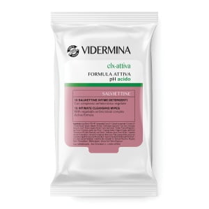 VIDERMINA CLX ATTIVA 15 SALVIETTE INTIME DETERGENTI