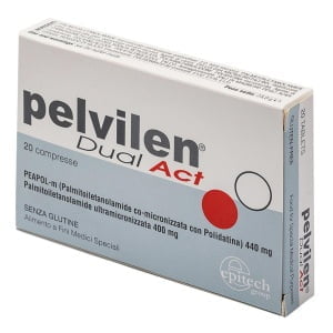PELVILEN DUAL ACT 20 COMPRESSE