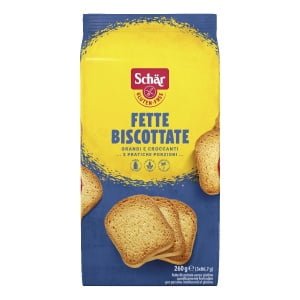 SCHAR FETTE BISCOTTATE 3 PORZIONI DA 86,7 G