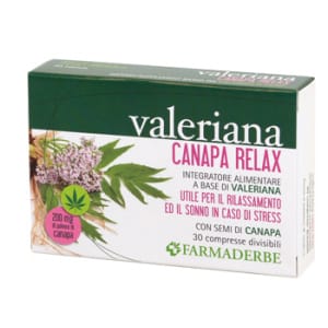 VALERIANA CANAPA RELAX 30CPR