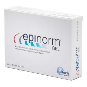 EPINORM GEL TRATTAMENTO LESIONI CUTANEE DA EPISIOTOMIA 5 MONODOSE 3 ML