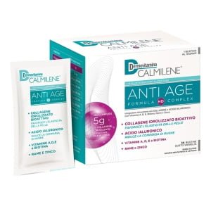 DERMOVITAMINA CALMILENE ANTIAGE IA A BASE DI COLLAGENE E ACIDO IALURONICO POLVERE 30 BUSTINE GUSTO VANIGLIA
