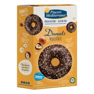 PIACERI MEDITERRANEI DONUTS NOCCIOLE 90 G
