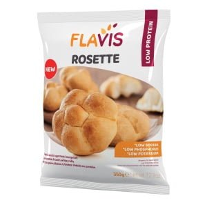 FLAVIS ROSETTE PANINI BIANCHI APROTEICI SURGELATI 350 G