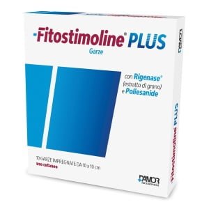 GARZA FITOSTIMOLINE PLUS 10 X 10 CM