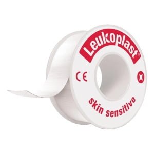 LEUKOPLAST SKIN SENSITIVE CEROTTO SU ROCCHETTO CON MASSA ADESIVA IN SILICONE M2,6 X 2,5CM 1 PEZZO