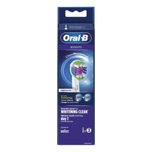 ORALB 3DWHITE EB18 TESTINA PER SPAZZOLINO ELETTRICO 3 PEZZI