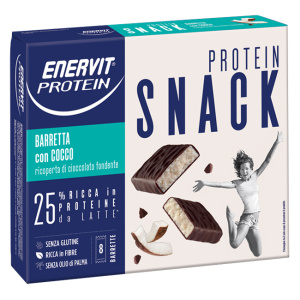 ENERVIT PROTEIN SNACK COCC8BAR<