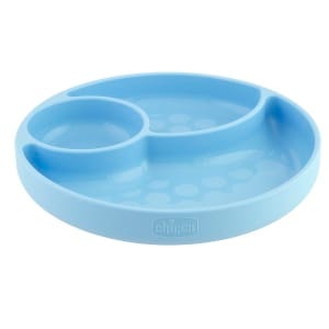 CH PIATTO SILICONE VENTOSA BL
