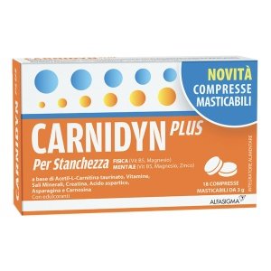 CARNIDYN PLUS 18 COMPRESSE MASTICABILI