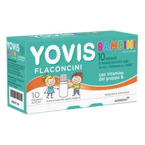 YOVIS BAMBINI FRAGOLA 10 FLACONCINI DA 10 ML