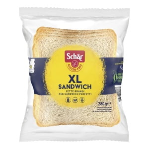 SCHAR XL SANDWICH PANE BIANCO SENZA LATTOSIO 280 G