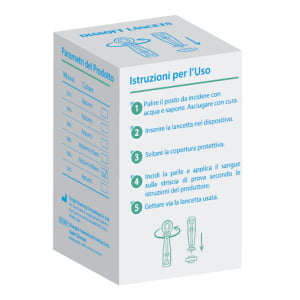 LANCETTE PUNGIDITO DIASOFT LANCET 25 PEZZI