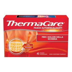 FASCIA AUTORISCALDANTE A CALORE TERAPEUTICO THERMACARE SCHIENA 4 PEZZI