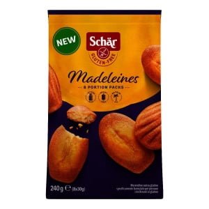 SCHAR MADELEINES SENZA LATTOSIO 8 PORZIONI DA 30 G