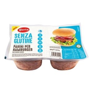 DORIA PANINI HAMBURGER 4X75 G