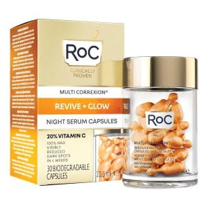 ROC MULTI CORREXION REVIVE + GLOW SIERO VISO NOTTE CAPSULE