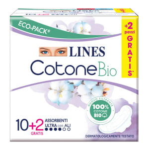 LINES COTONE BIO ULTRA ALI 12P