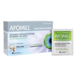 AFOMILL SALVIETTINE OFTALMICHE 14 PEZZI