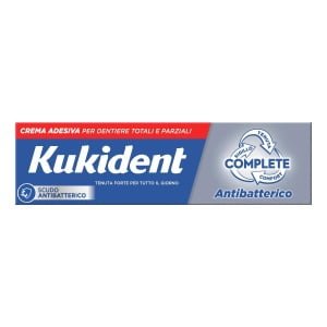 KUKIDENT ANTIBATTERICO CREMA ADESIVA DENTIERE 40 G