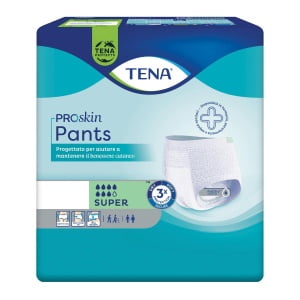 PANNOLONE PER INCONTINENZA TENA PANTS SUPER LARGE 10 PEZZI