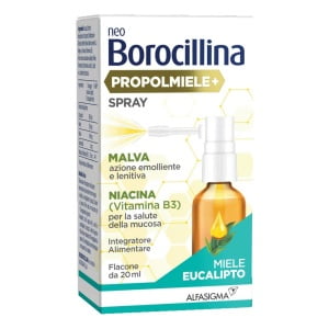 NEOBOROCILLINA PROPOLMIELE+ SPRAY MIELE EUCALIPTO 20 ML