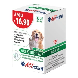 ACTIVE PET BENESSERE GASTROINTESTINALE 30 COMPRESSE APPETIBILI