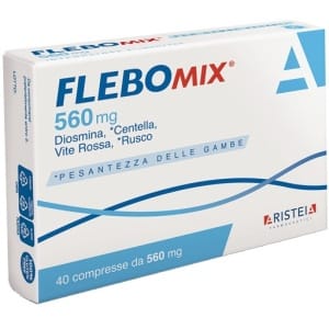 FLEBOMIX 560MG 40CPR
