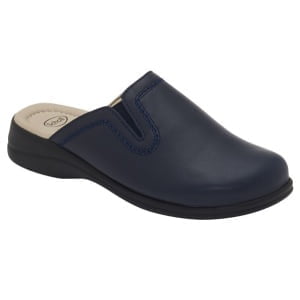 CALZATURA NEW TOFFEE LEATHER BIS WOMAN NAVY BLUE PELLE 40