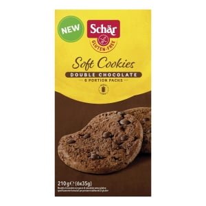 SCHAR SOFT COOKIE DOUBLE CHOCOLATE 210 G