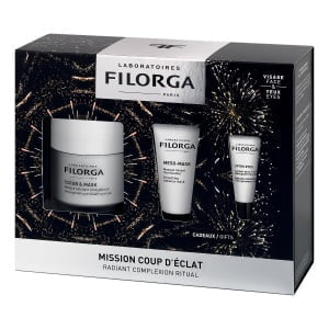 FILORGA KIT SCRUB&MASK 55 ML + MINI MESO MASK 15 ML + OPTIMEYES 4 ML