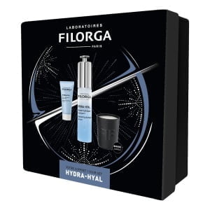 FILORGA XMAS BOX HYDRA 2023 1 HYDRA HYAL SERUM 30 ML + 1 HYDRA HYAL CREAM 15 ML + 1 MINI CANDLE