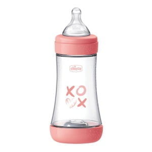 CHICCO BIBERON P5 240ML MED SILICONE GIRL