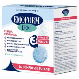 COMPRESSE PULENTI EMOFORM DENT 56 PEZZI