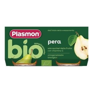 PLASMON OMOGENEIZZATO BIO PERA 2 VASETTI X 80 G