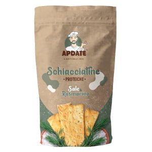 SCHIACCIATINE PROTEICHE SALE ROSMARINO 150 G