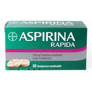 ASPIRINA RAP 10CPR MAST 500MG