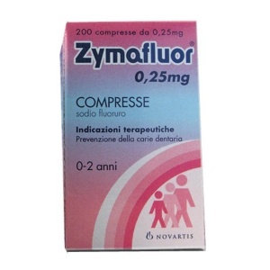 ZYMAFLUOR 200 Cpr 0,25mg