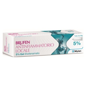 BRUFEN ANTIFIAMMAT GEL 40G 5%