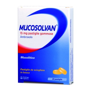 MUCOSOLVAN 20PASTL 15MG